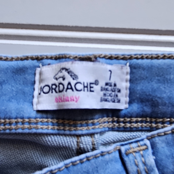 Disney Minnie Mouse Top and Jordache Skinny Jeans Size 7 Set Girls Longsleeve - Picture 6 of 13